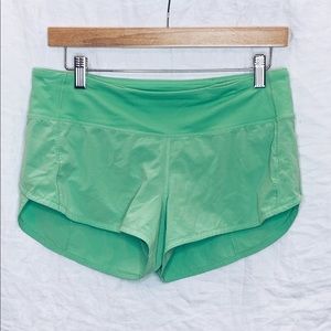 Lululemon Green Shorts